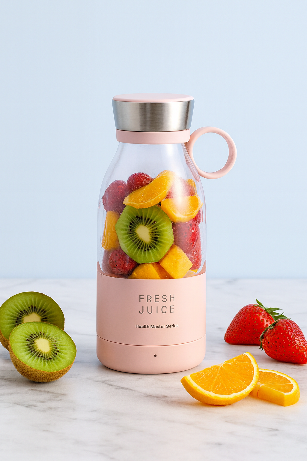 Fresh Juice Taşınabilir Şarjlı Blender – Sağlıklı İçeceklerini Her Yerde Hazırla