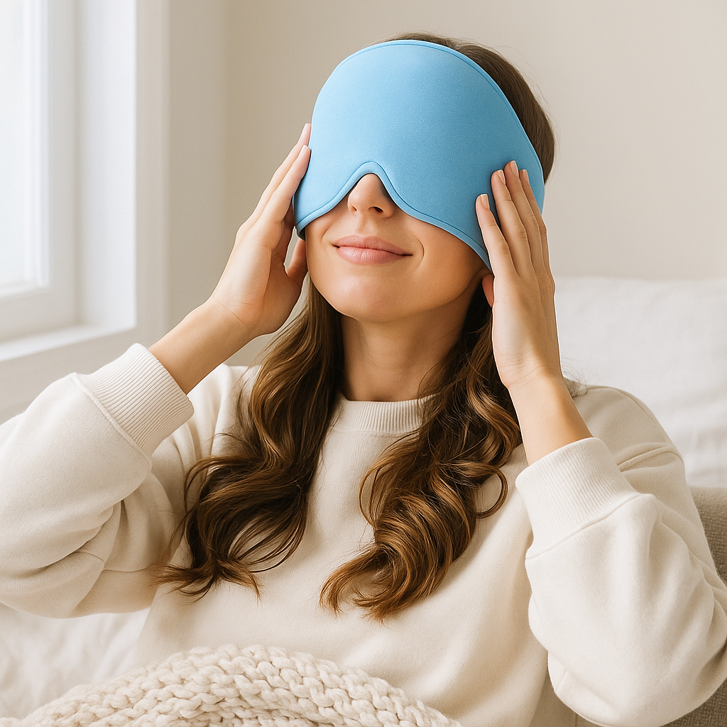 Migren ve Baş Ağrısı Giderici Jel Kafa Bandı – Soğuk & Sıcak Terapi