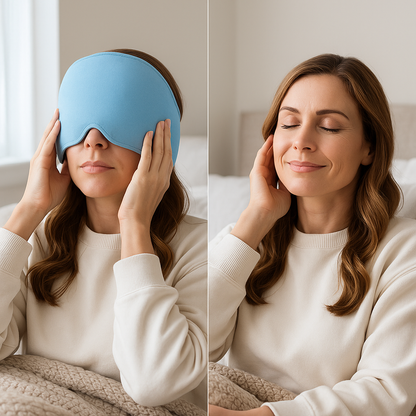 Migren ve Baş Ağrısı Giderici Jel Kafa Bandı – Soğuk & Sıcak Terapi